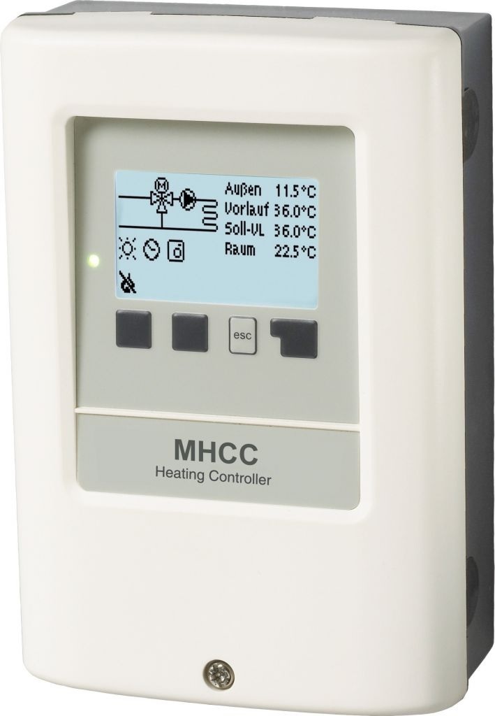 Sorel Solar Poolregler Pool TDC M Plus mit 2 Sensoren, beleuchtetem Display und Echtzeituhr TDCM+-002