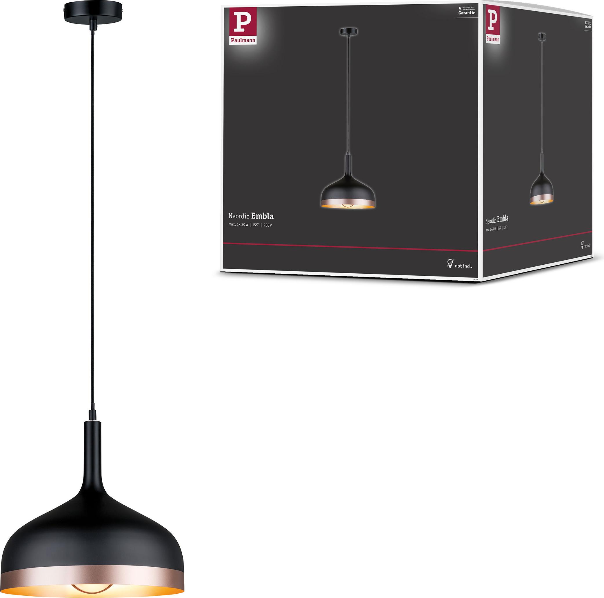 Paulmann Neordic Pendelleuchte Embla 79629