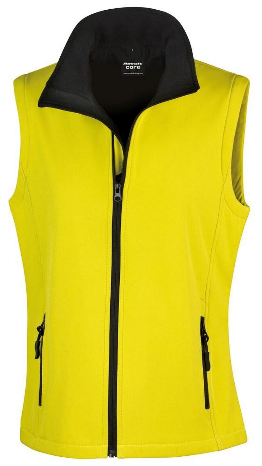 Result Core - Weste Zum Bedrucken für Damen FK3276 (36 DE) (Gelb/Schwarz) UTFK3276
