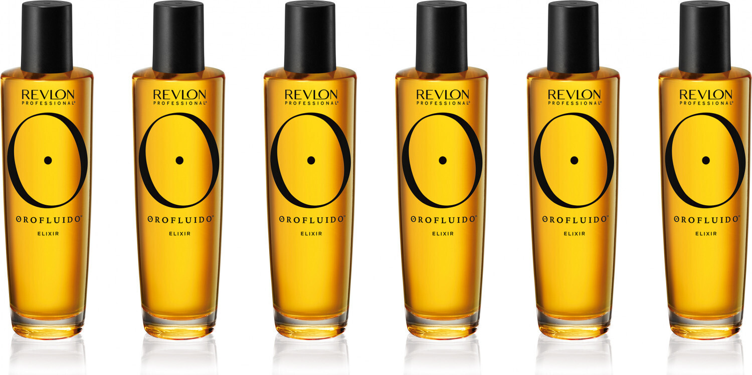 Revlon Orofluido Elixir 6 x 100 ml Haarbehandlung für Glanz Set