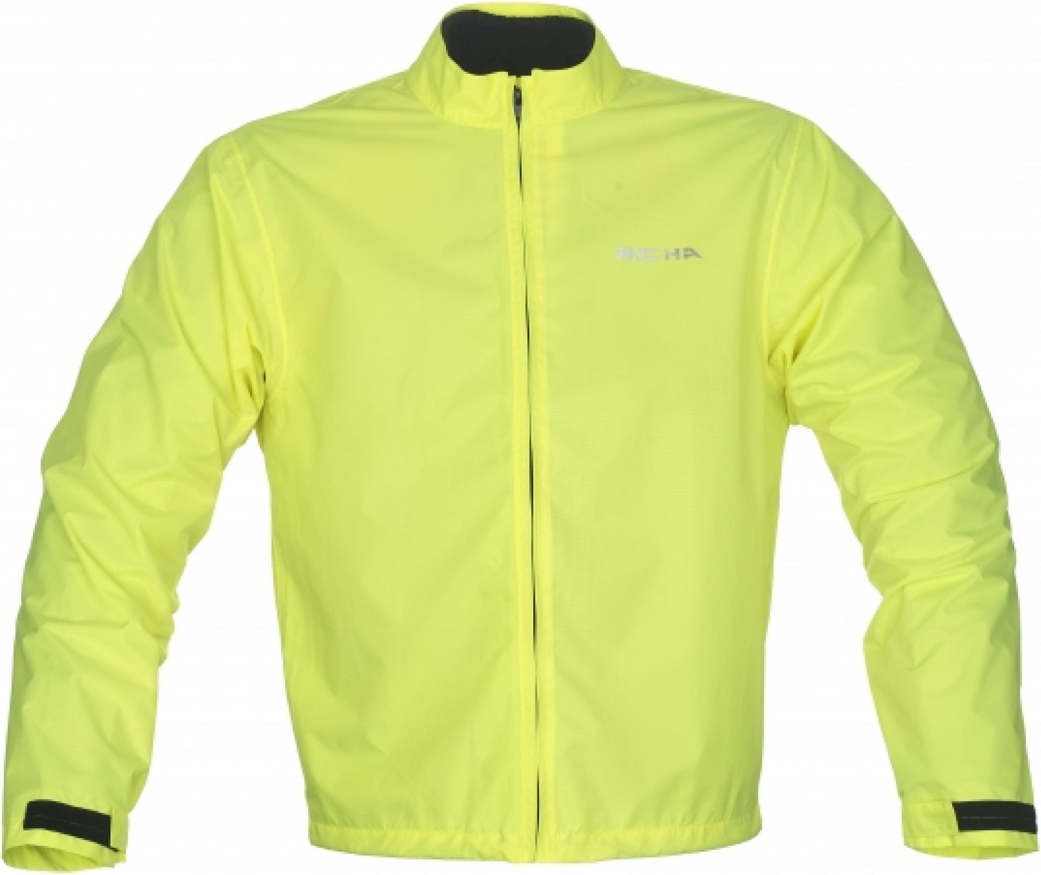 Richa Full Fluo Rainwarrior Motorrad Regenjacke, neon-gelb, S 6977-3