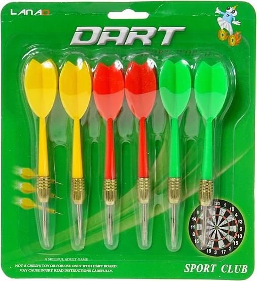 ADAR 6er-Set Dartpfeile, Dartpfeile
