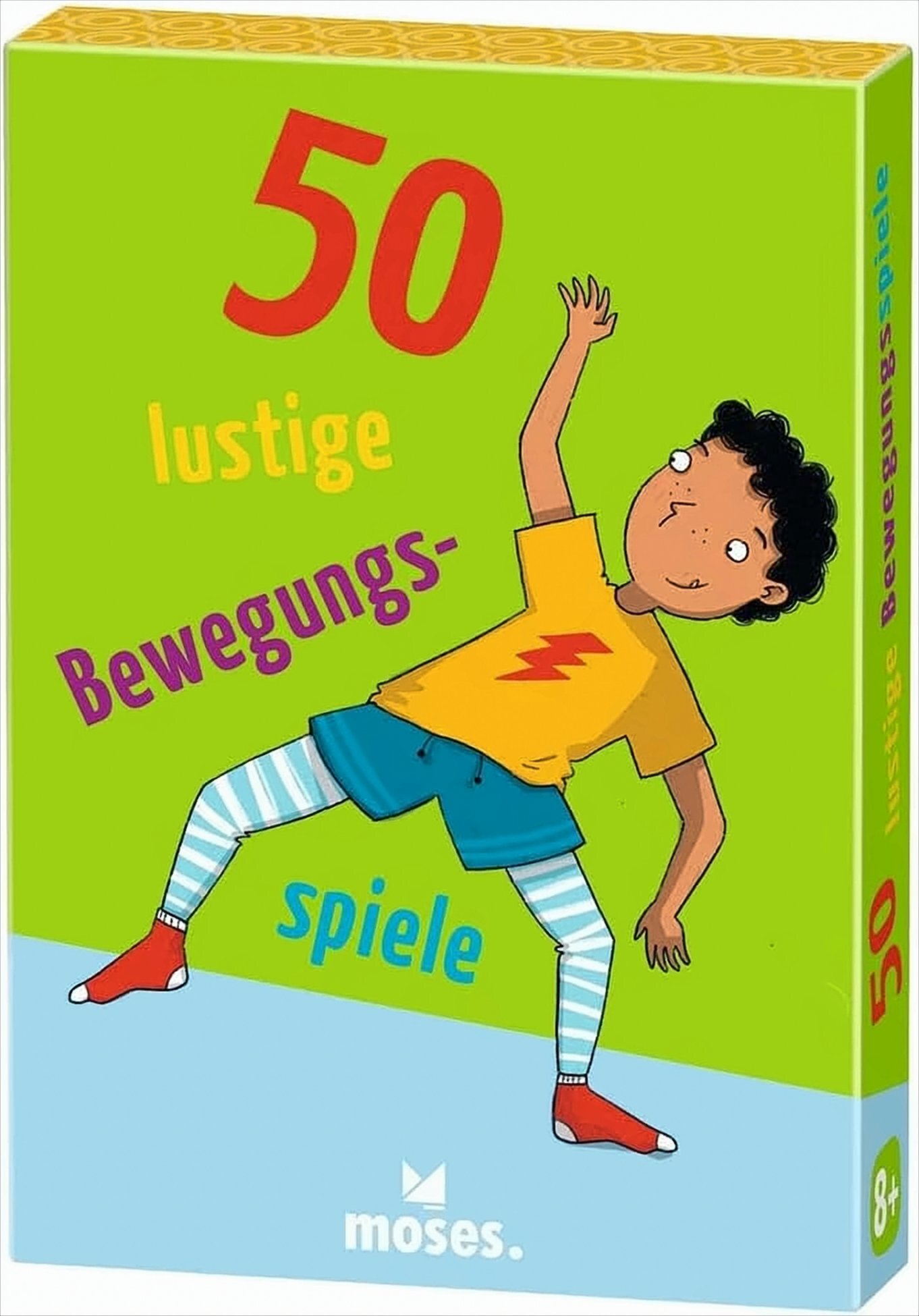 Moses 50 lustige Bewegungsspiele ab 8J 9843