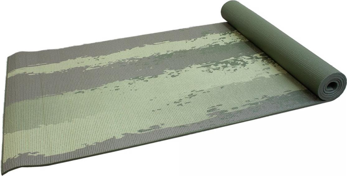 Yogamatte - Senz Sports Premium - Grün mit Aufdruck BS4591