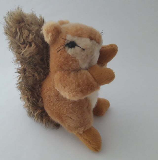 Semo Plüschtier Eichhörnchen 15 cm, Stofftiere Kuscheltiere Eichkätzchen Eichkater Tier PT Eihö