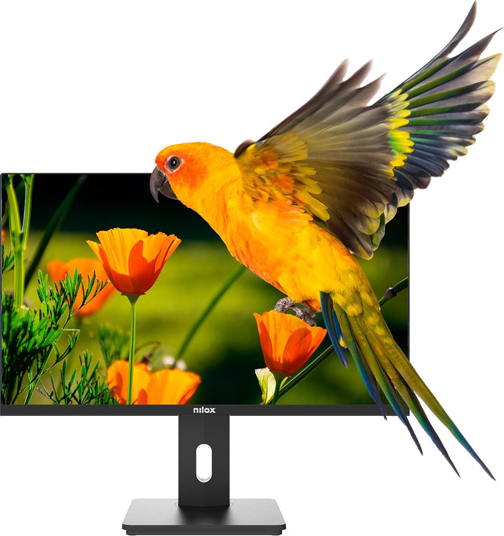 Nilox NXM24REG02, 61 cm (24"), 1920 x 1080 px, Full HD, LED, 4 ms, Čierna