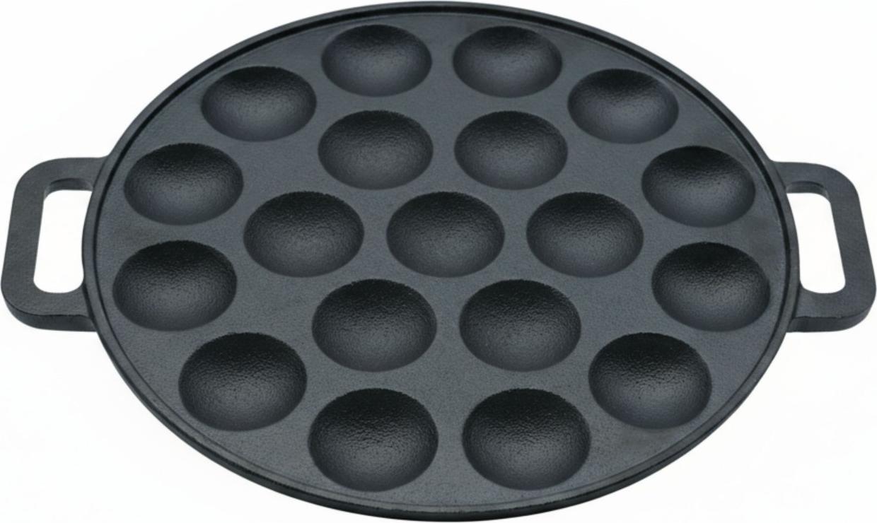 osoltus "osoltus Poffertjes Pfanne Poffertjes Pfanne Förtchenpfanne 19 Poffertjes Ø 24cm" PF2319