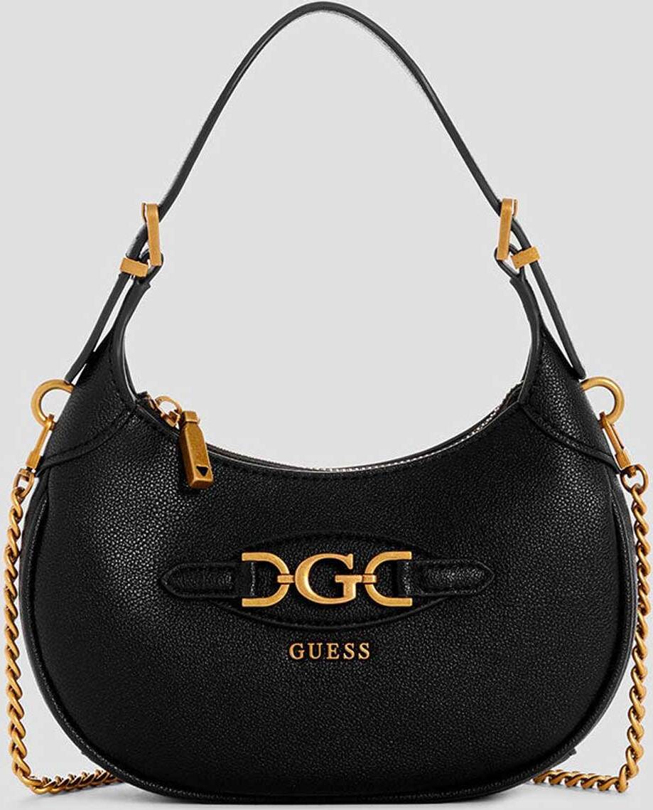 Guess Bolso Abey Small Hobo Black