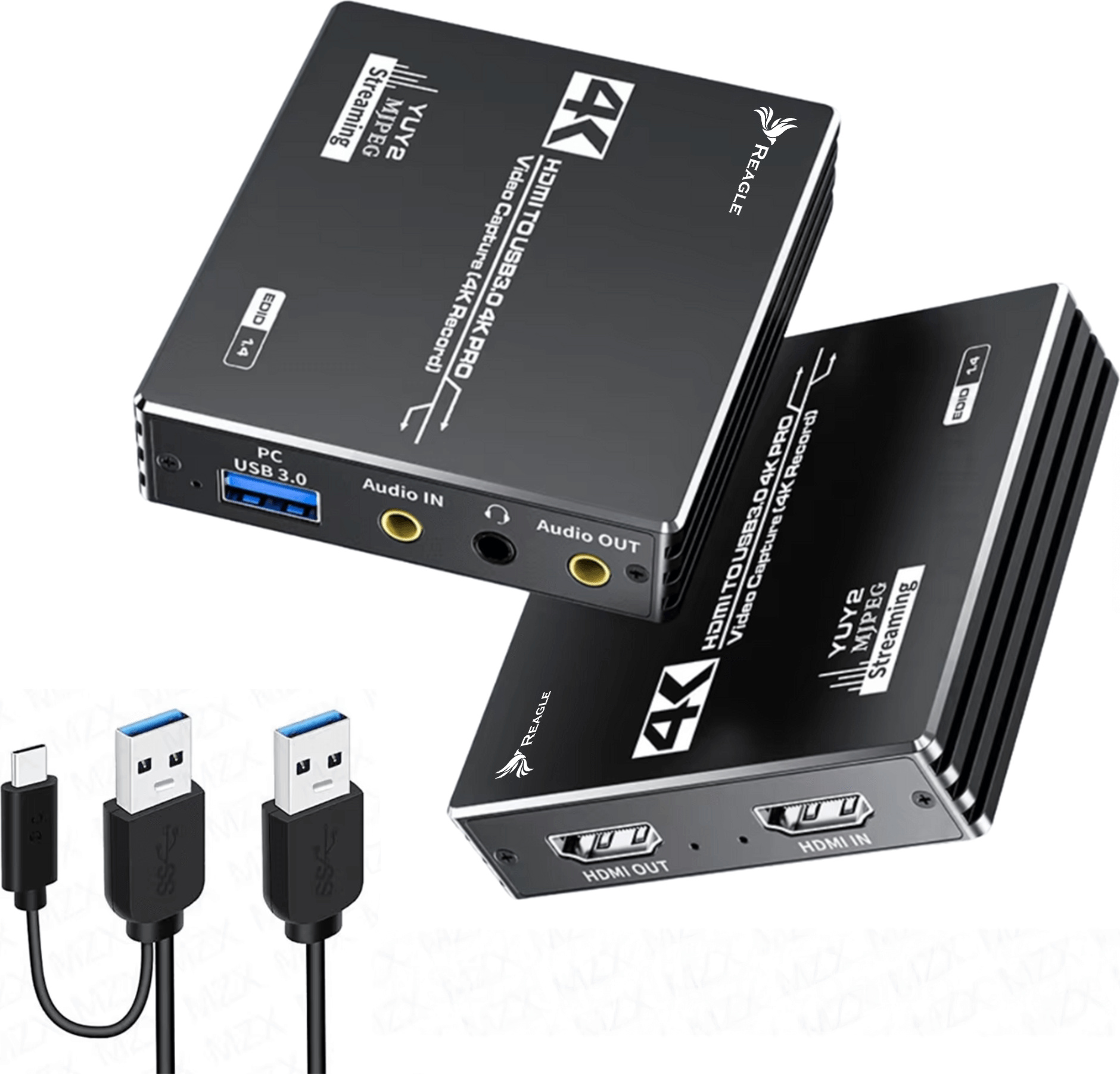 Video Grabber Hdmi Capture Card Usb 4K 60Hz Yuy2 Obs Hdcp Für Signalerfassung Und Konvertierung Reagle