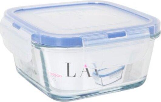Lunchbox hermetisch LAV Blau Durchsichtig 375 ml (12 Stück)
