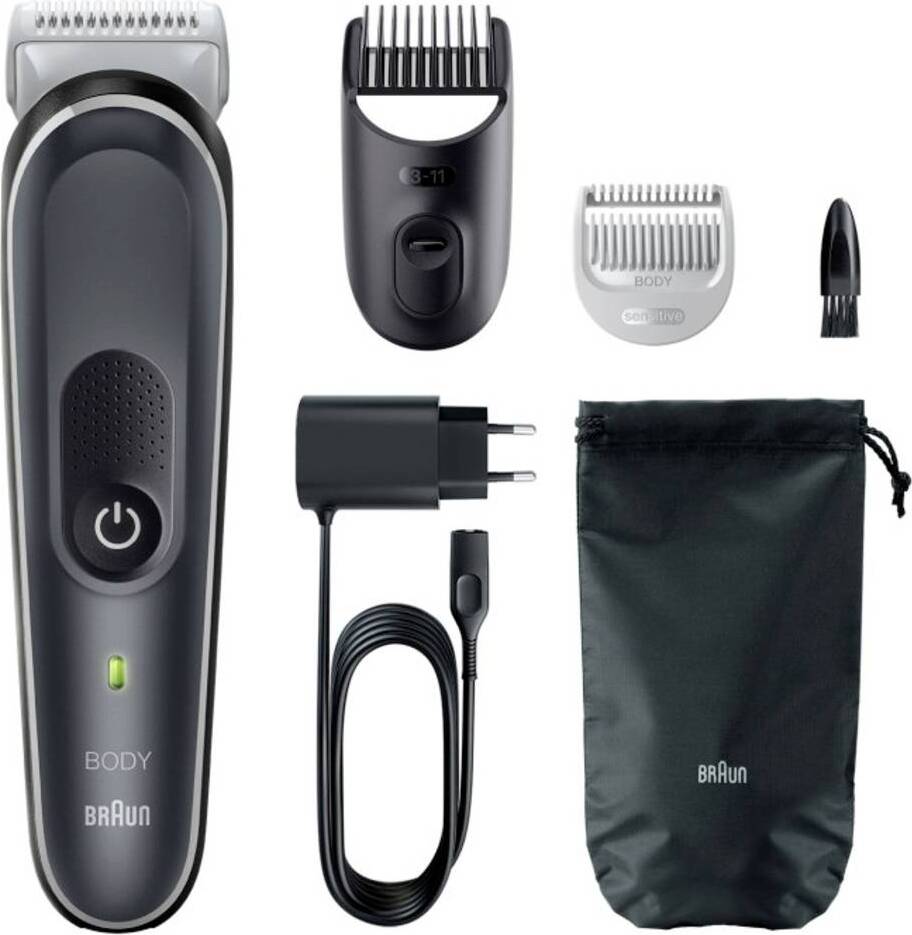 Braun Bodygroomer Körperpflege Haarentfernung Herren Bart und Haar BG5350