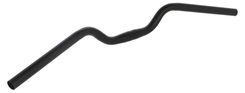ergotec Cintre H-Bar L, alu, 31,8 mm, 660 mm, 12°, noir