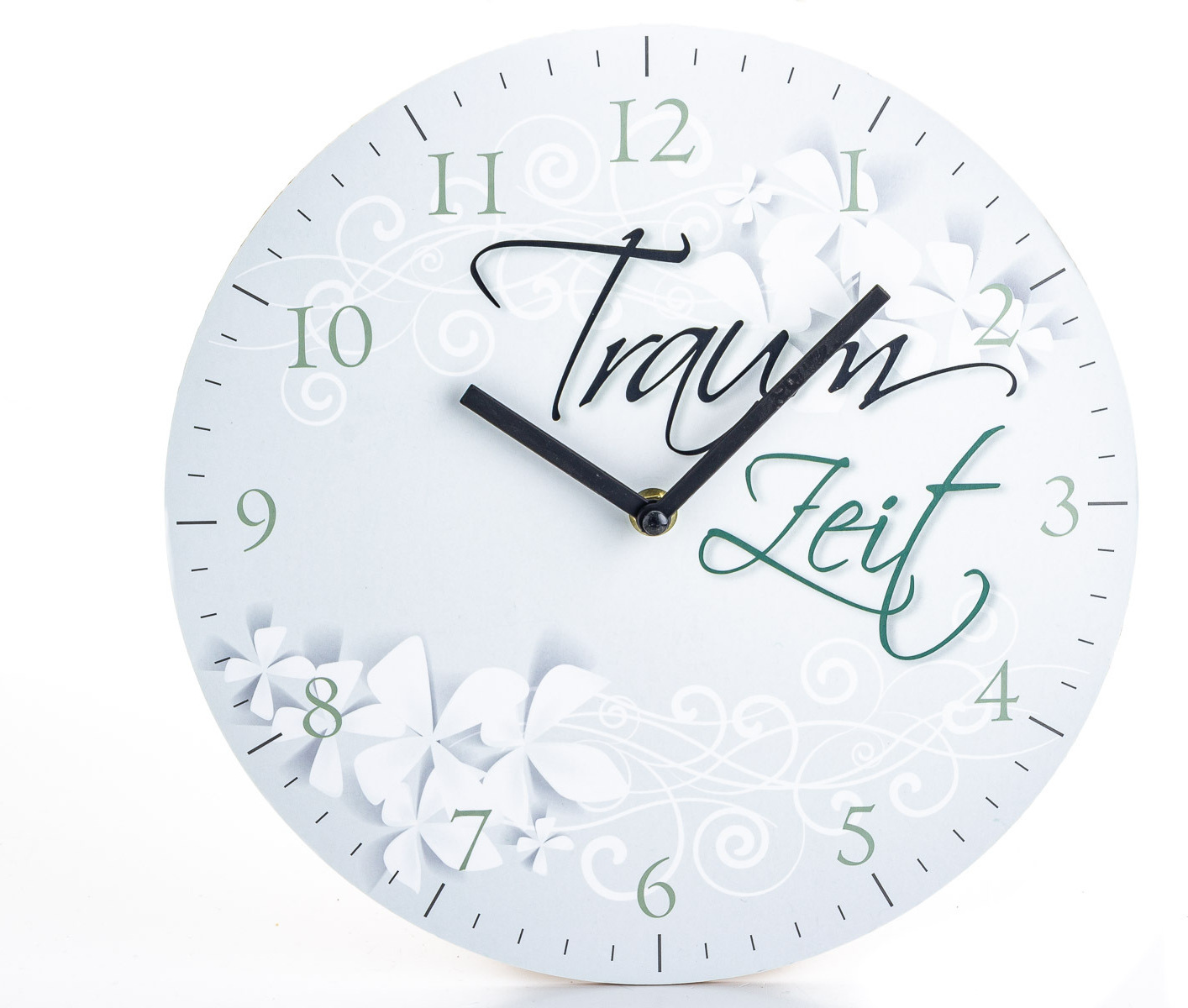 Cepewa Wanduhr mit Motivationsspruch Traumzeit 50954-Traumzeit