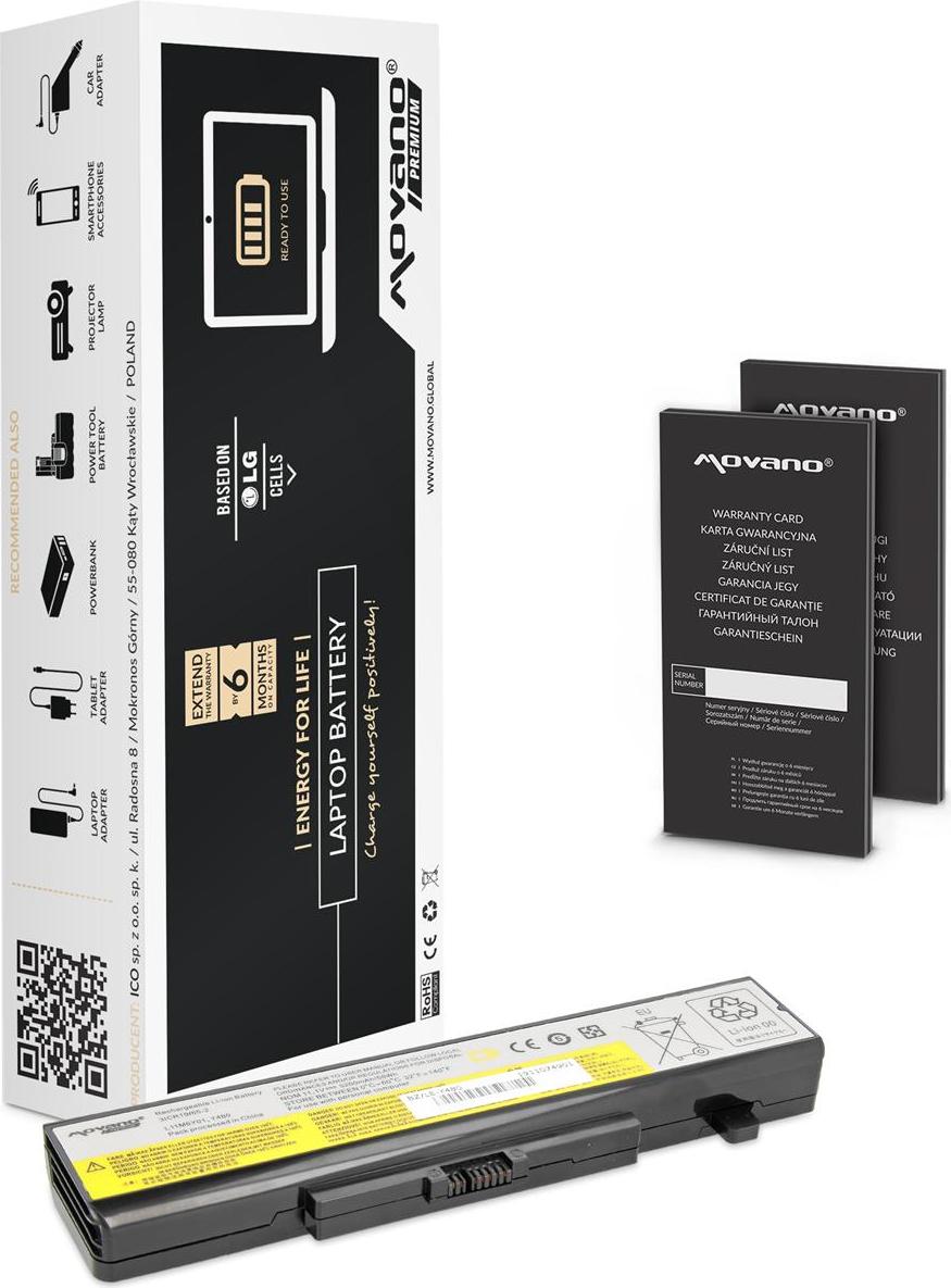 Batéria pre Lenovo G500 G505 G510 G580 G700 5200mAh