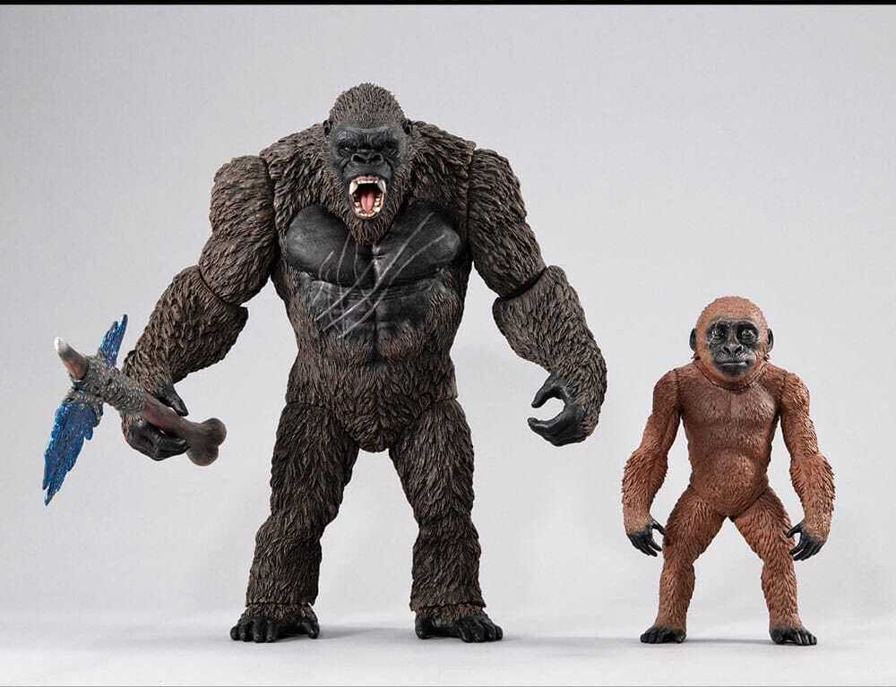 Megahouse Godzilla x Kong: The New Empire Ultimate Article Monsters Figuren Godzilla & Suko 30 cm