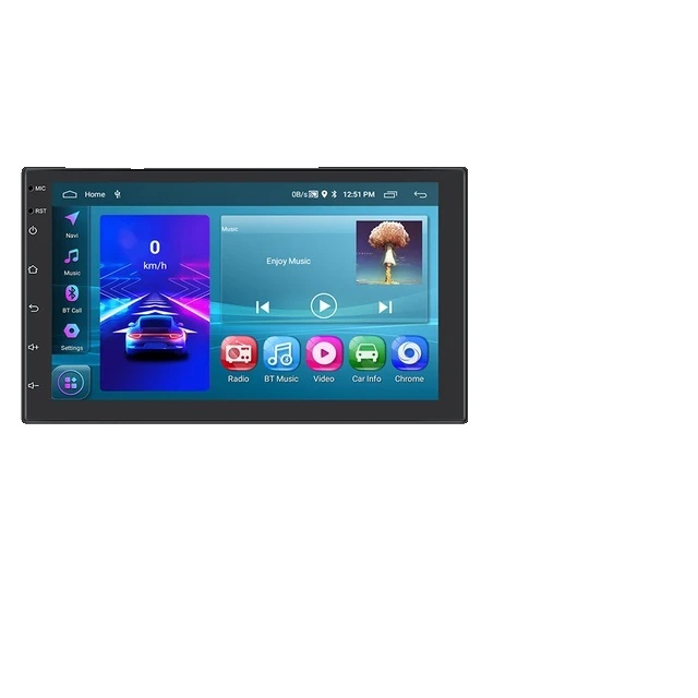 Autorádio, multimediálny prehrávač Android, kompatibilita s Carplay, 7" 32G Carplay