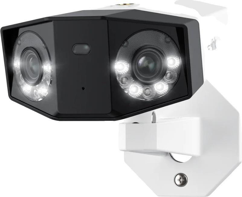 bezpečnostná kamera 4K, 180° široký uhol, AI detekcia osôb, pevná ohnisková vzdialenosť, PAL, PoE kamera