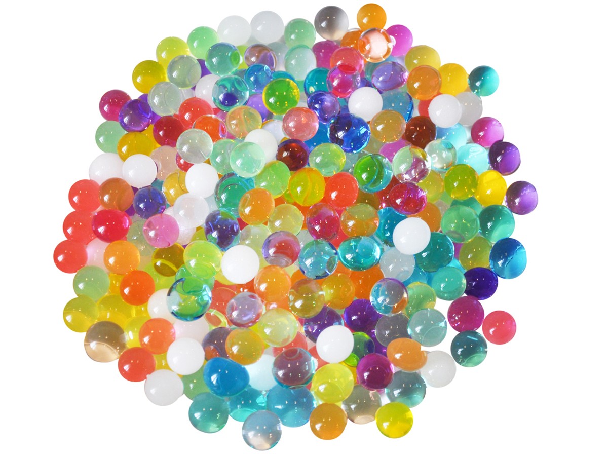 1 L Hydro Perlen künstliche Blumenerde Wasser Gel Erde Perlen Dekokugeln 