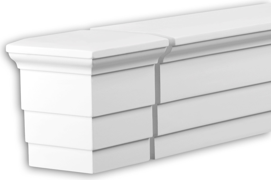 Profhome Decor Profhome 434231 Stirnelement Fassadenstuck Zierelement Fassadenelement