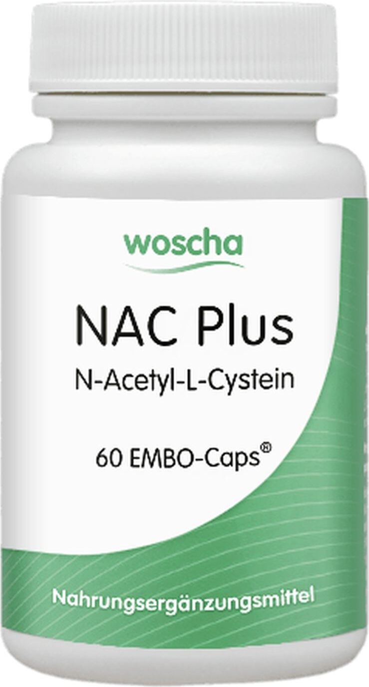 Woscha NAC Plus N-Acetyl L-Cystein- 60 EMBO-Caps 51065