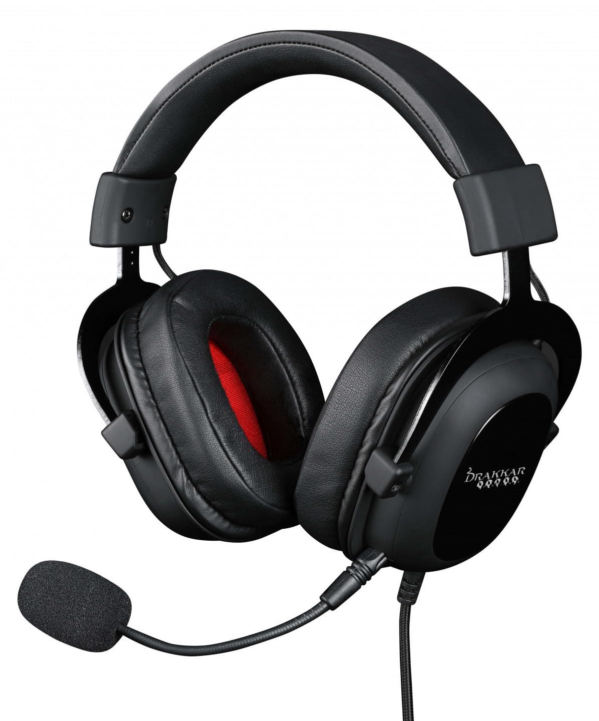 Konix Drakkar KX DKP 7.1HYBRID BODHRAN HEADSET, Kabelgebunden, Gaming, 20 - 20000 Hz, Kopfhörer, Schwarz 61881107061