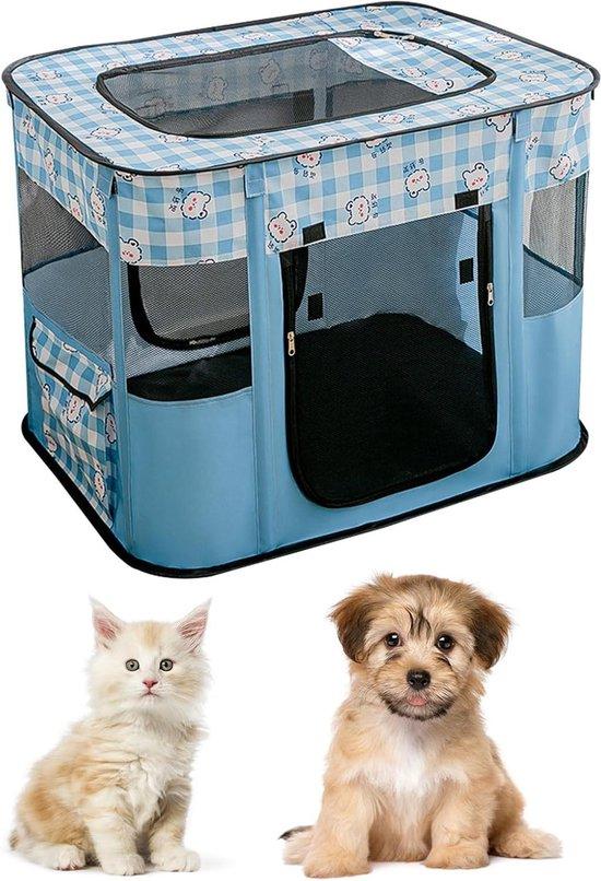 OEM Zusammenklappbare Transportbox für Hunde, 70x55x45cm, mit Verpflegungsnäpfen 2026