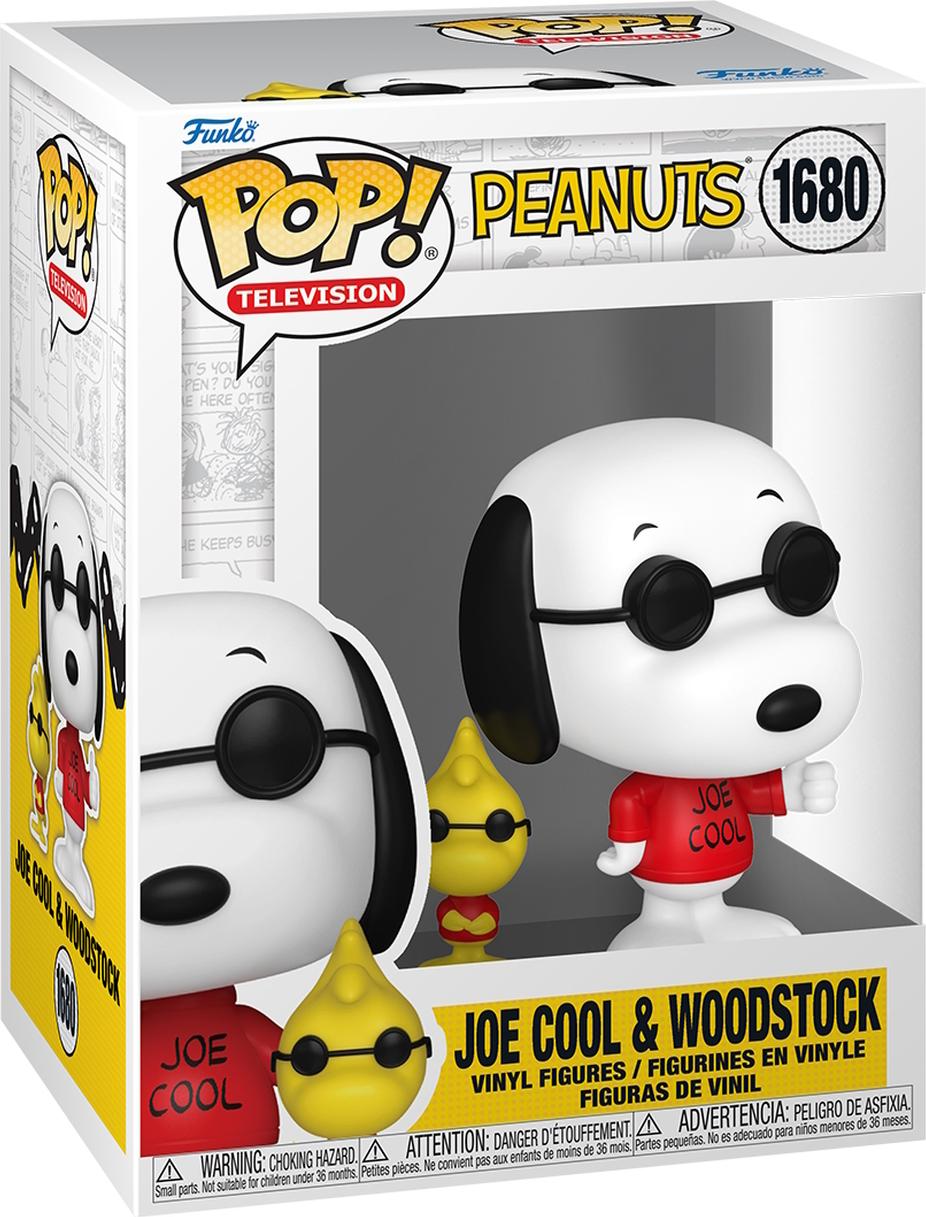 Peanuts - Joe Cool & Woodstock 1680 - Funko Pop! 122