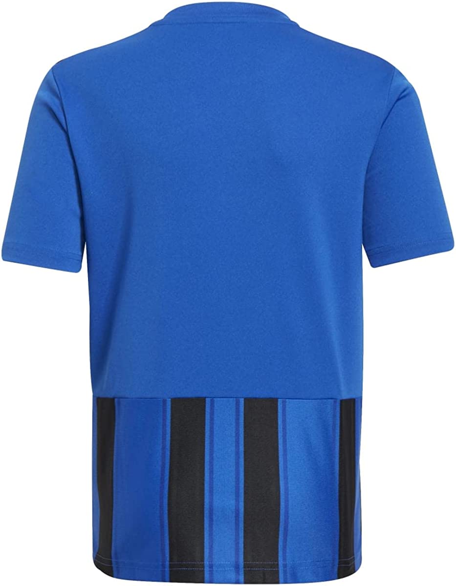 Adidas Jungen Sport T-Shirt Shirt Trikot Striped Blau Gr. 128