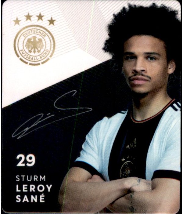 Karte 29 - Leroy Sane - WM 2022 REWE 3349