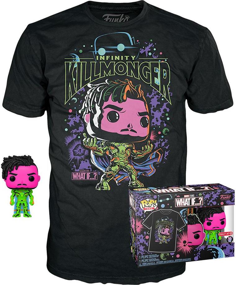 Funko POP! What if...? - Killmonger + T-Shirt - S FK63316S-S