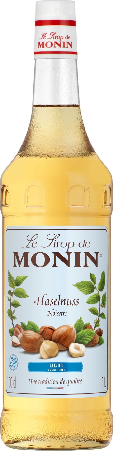 Monin Sirup Haselnuss light, 1L 880605