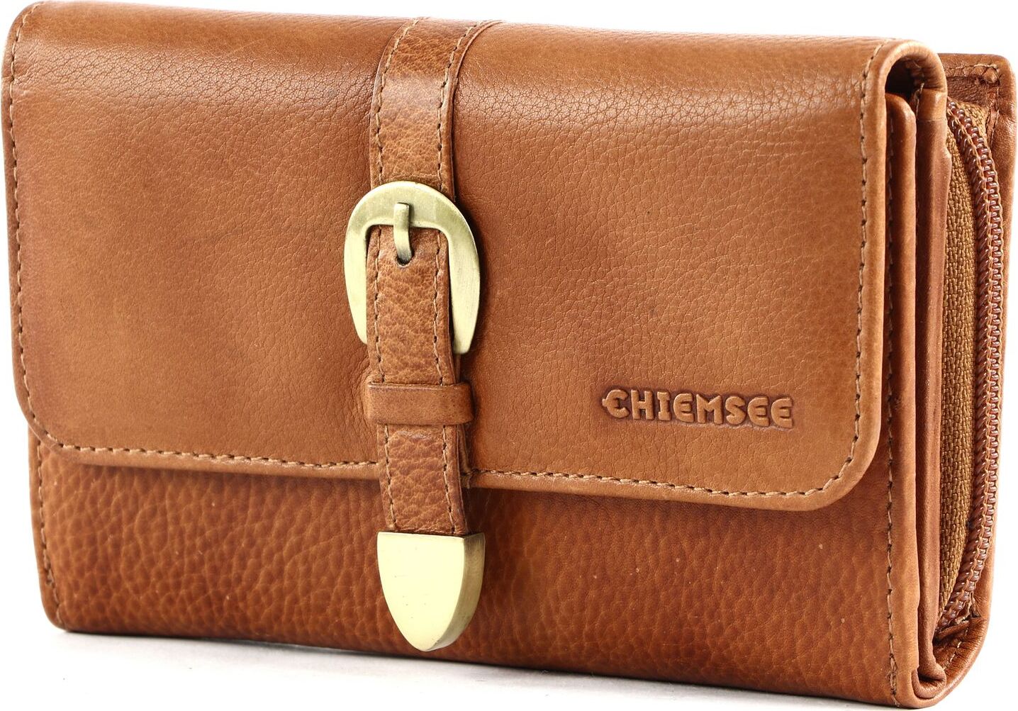 CHIEMSEE Leather Wallet Cognac W330/295/95