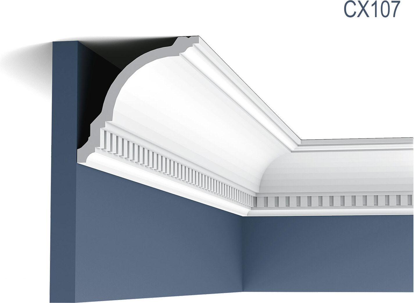 Orac Decor CX107 AXXENT Stuckprofil Zierprofil Stuck Einrichtungs-Decken-Eck-Leiste 2 m