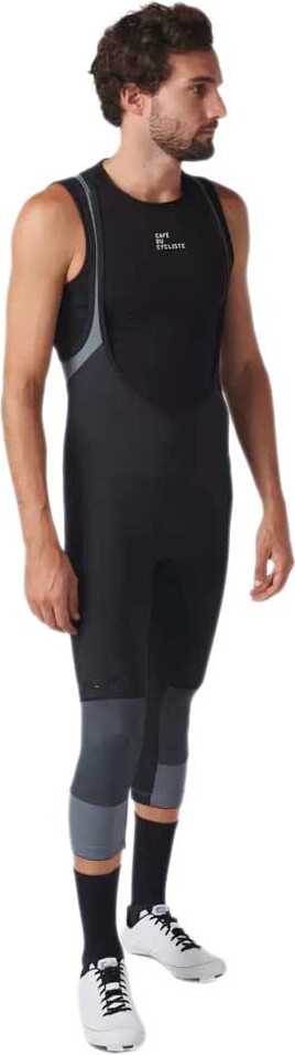CafÉ Du Cycliste Adrienne Trägerhose Schwarz 2XL Mann Schwarz 2XL B-BBS-ADRIEN-M-BLCK-XXL