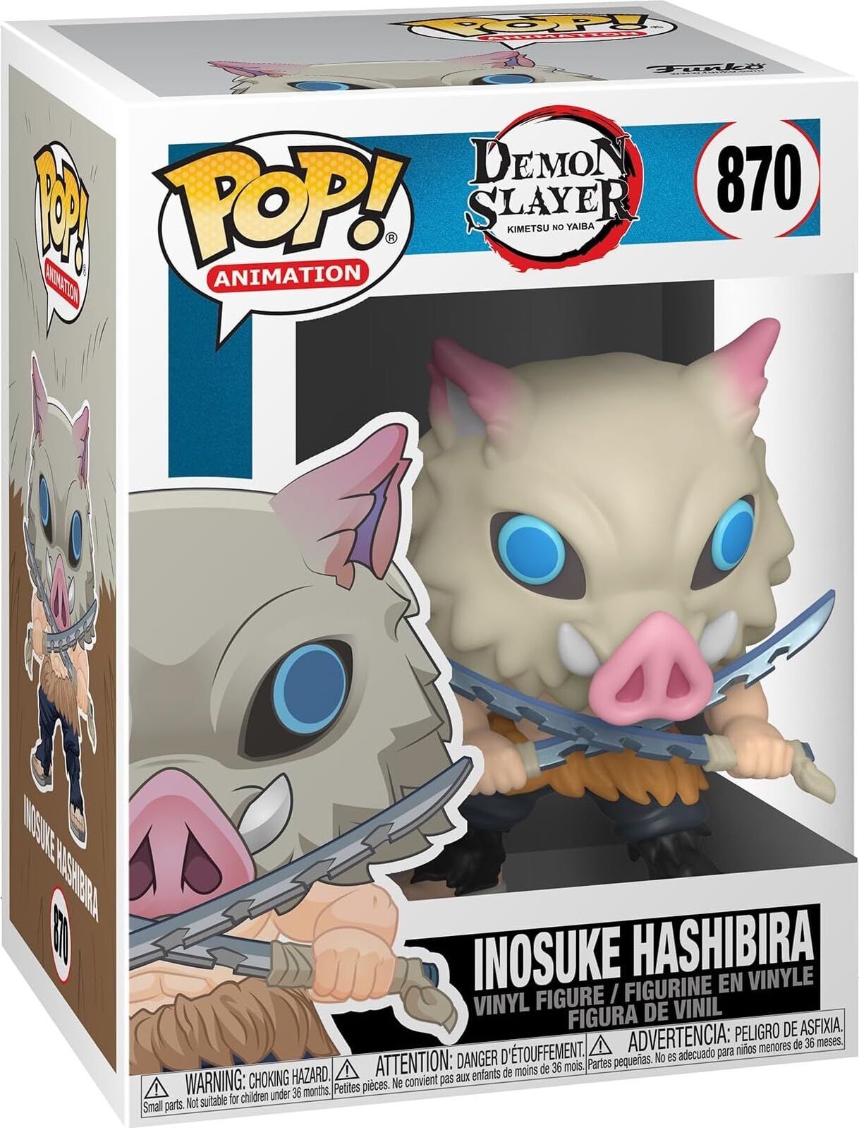 Funko Demon Slayer POP! Animation Vinyl Figur Inosuke Hashibira 9 cm FK49011