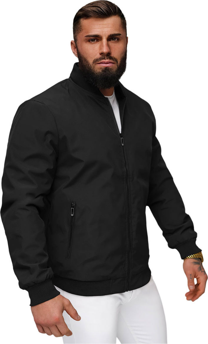 Herren Jacke Schwarz OZONEE JS/62M9502/392 M/48