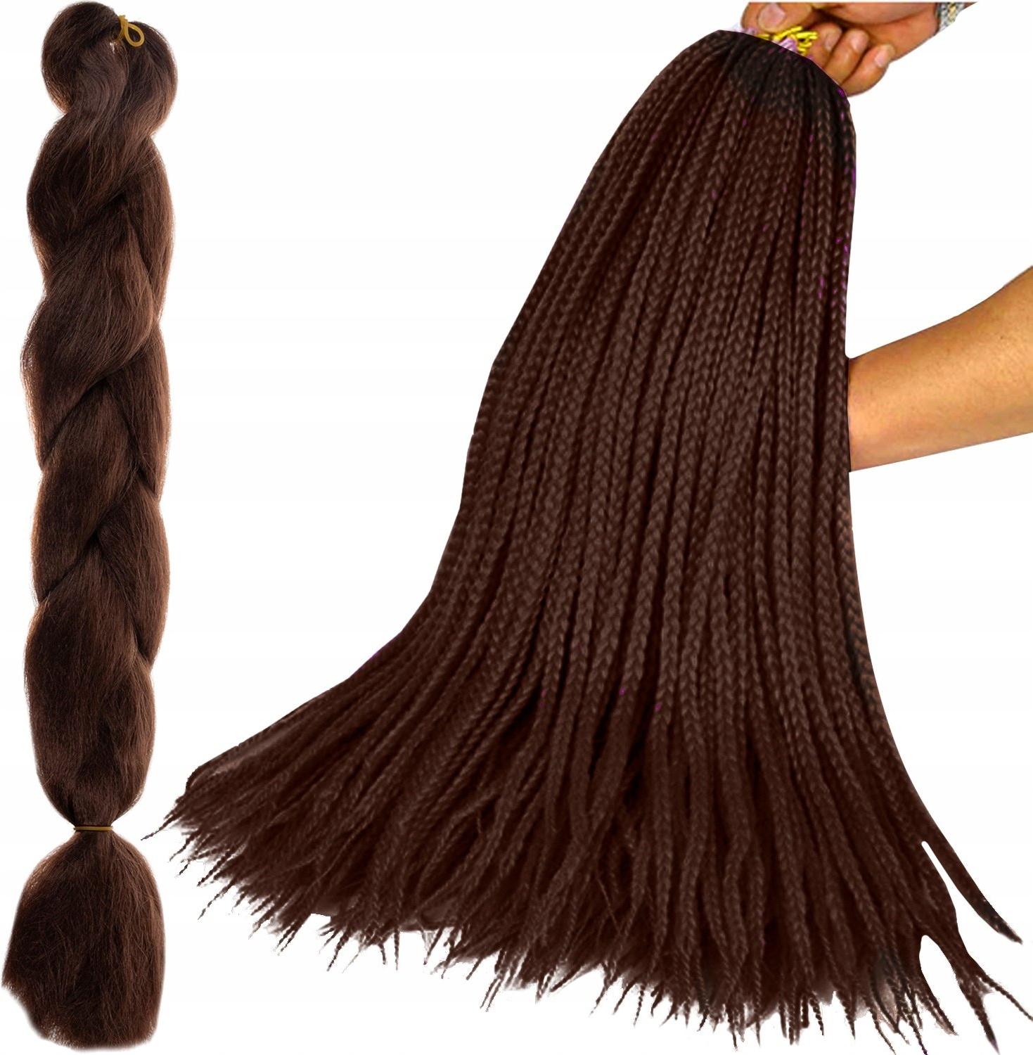 Soulima Kunsthaarzöpfe braun 23567 AM17613