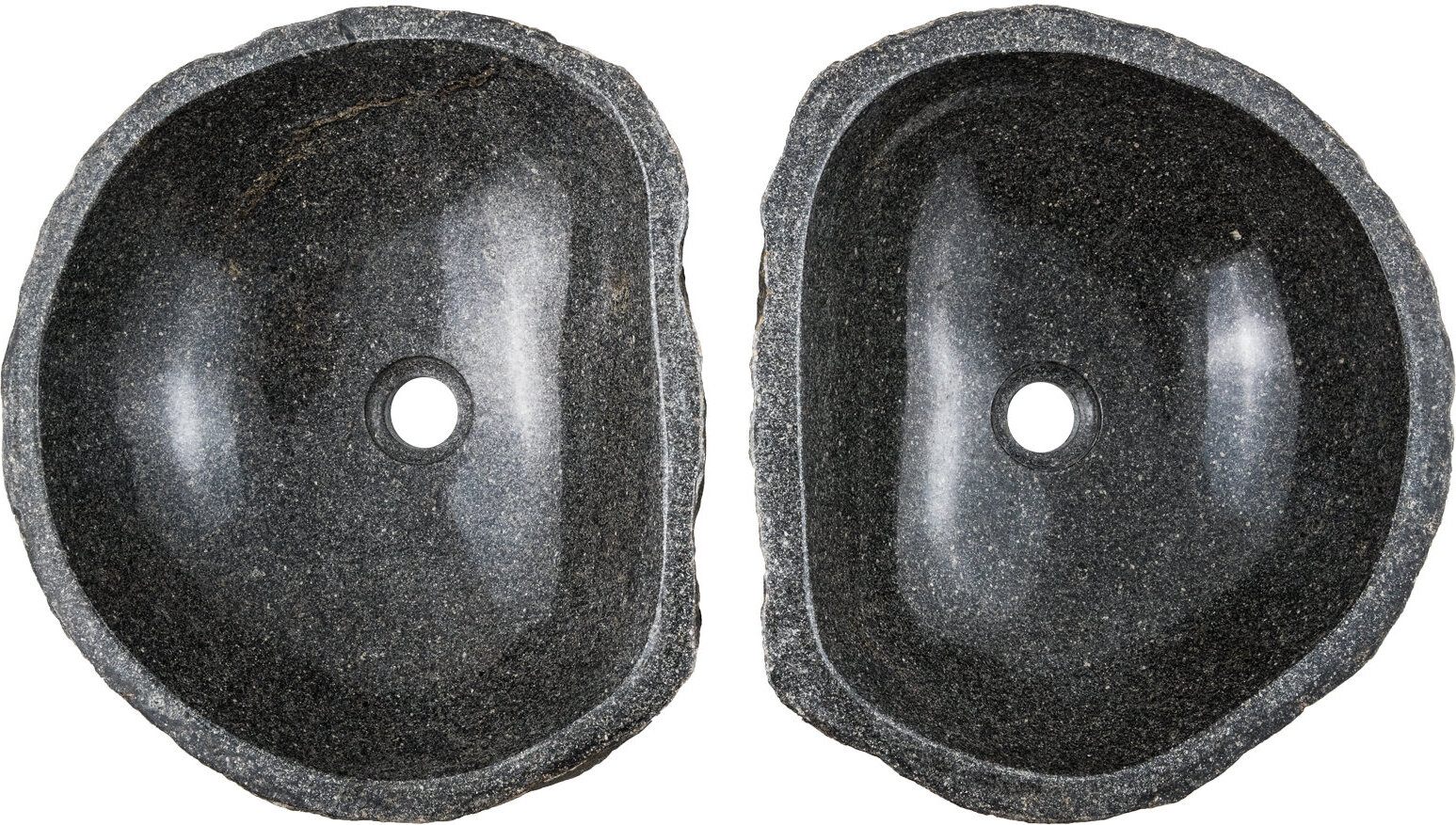 GemLook 2 Naturstein waschbecken 49 X 32 X 15 GL444