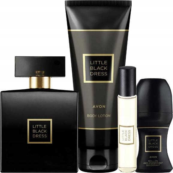 AVON Little Black Dress Set mit vier Kosmetika