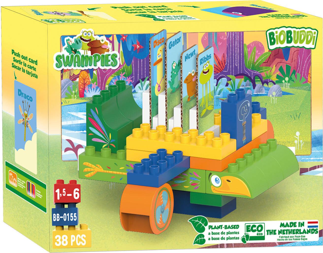 BiOBUDDi Swampies Swamp Plane, Bausatz, 1,5 Jahr(e), 38 Stück(e), 596 g BB-0155