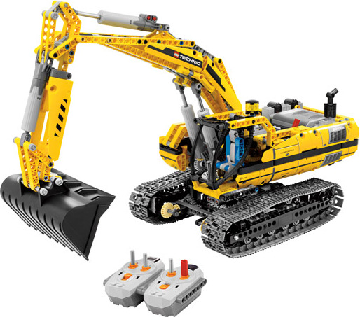 LEGO Technic Motorisierter Raupenbagger Image