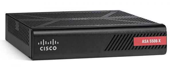 Cisco ASA 5506-X, 0,75 Gbit/s, 125 Mbit/s, 205 BTU/h, Kábel, Ethernet (RJ-45), SSD