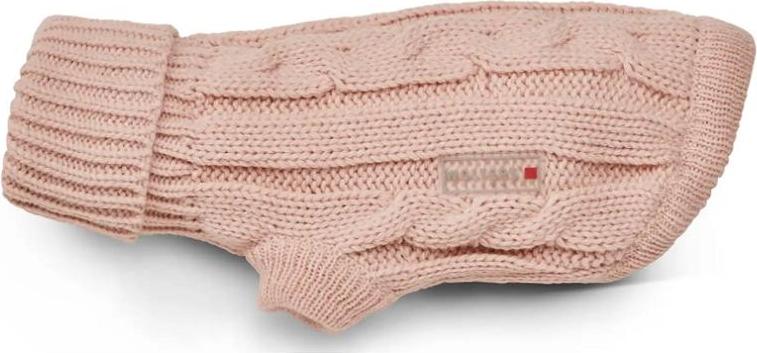 Wolters Cat&Dog Wolters Zopf-Strickpullover, Größe:35 cm, Farbe:rosa w39367