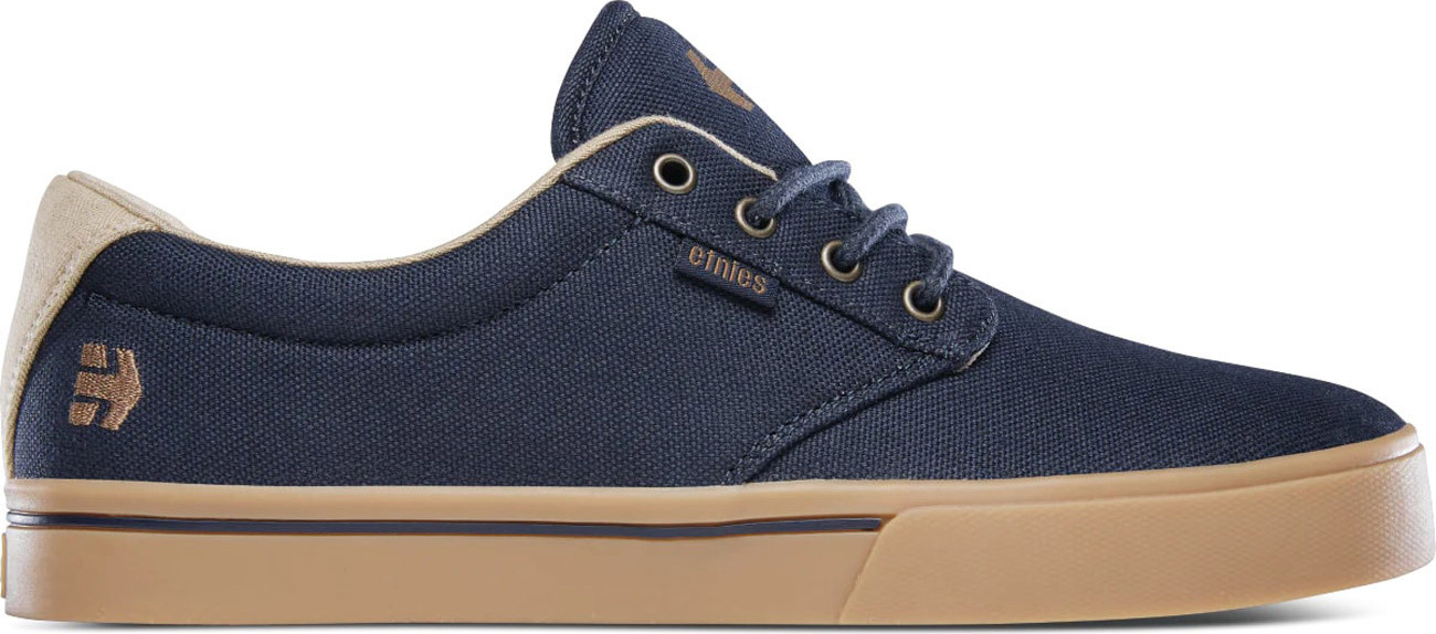 Etnies pánske skate topánky JAMESON 2 ECO, veľkosť topánok:40, farby:navy/gum/gold