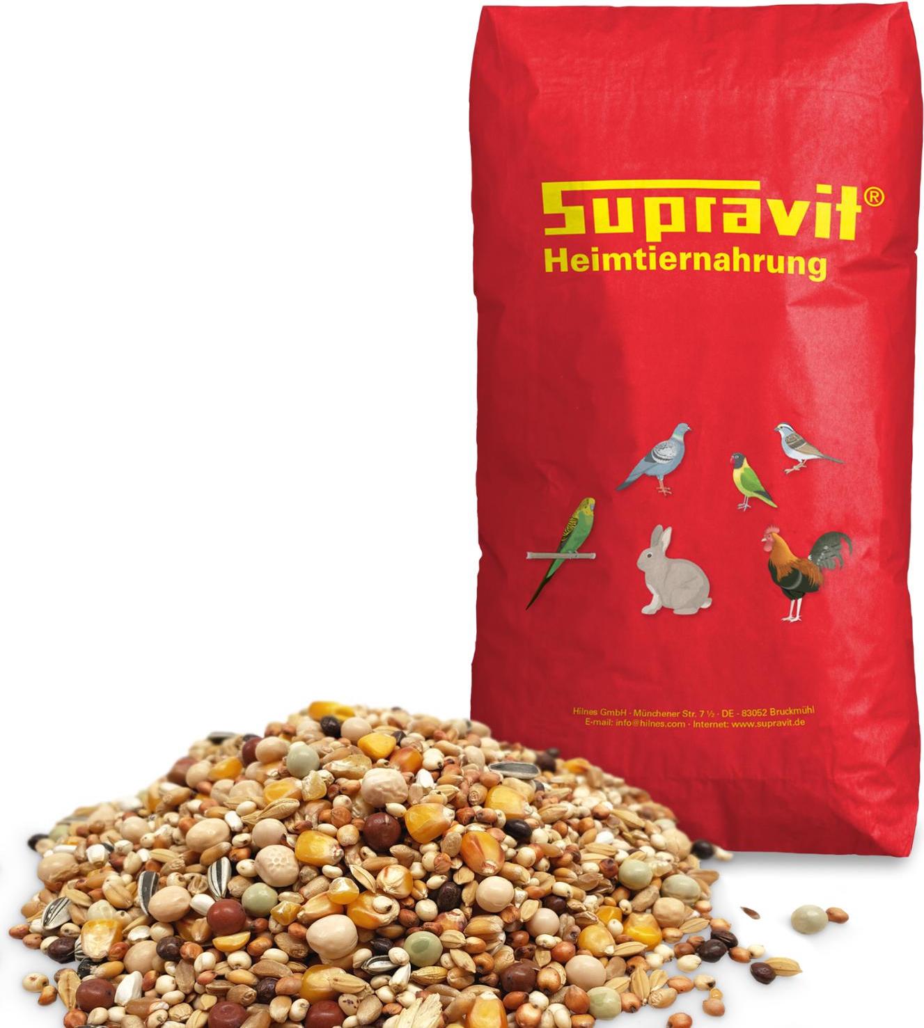 Hilnes Supravit Super Reise Taubenfutter 25kg | Futter für Tauben in der Reisezeit | energiereiche Körnermischung für alle Rassen 348009