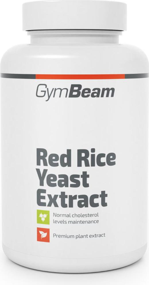GymBeam Fermentierter Roter-Reis-Extrakt 90 Kapseln