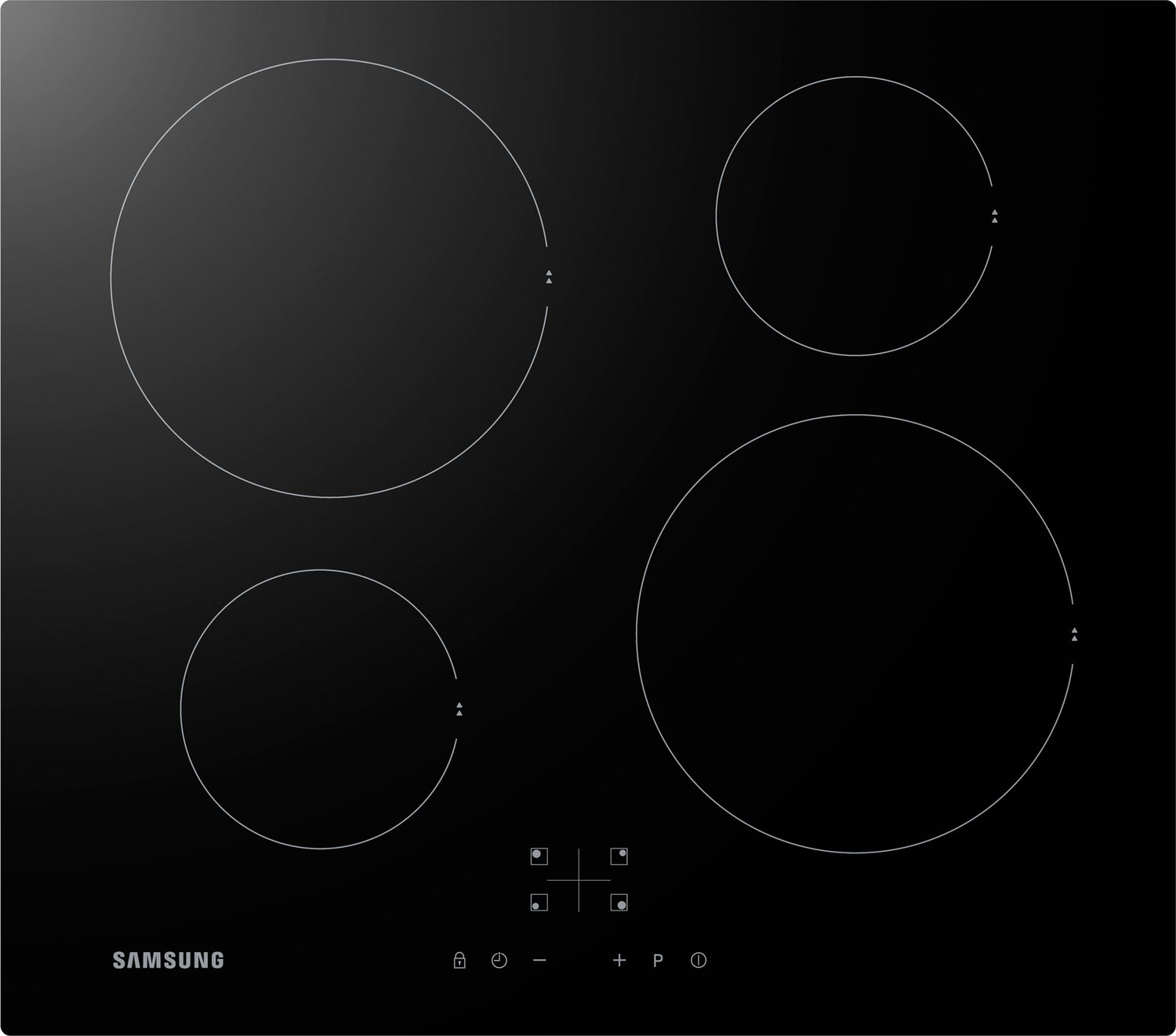 Samsung NZ64F3NM1ABUR Elektro-Kochfeld Induktion