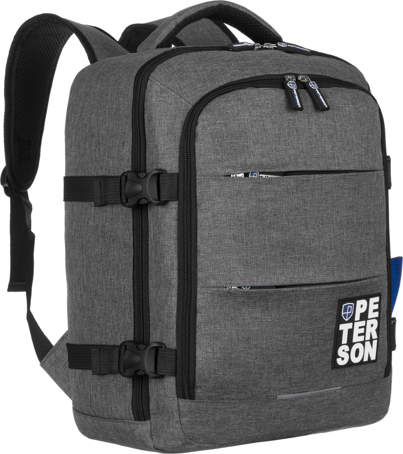 Peterson | Geräumiger Reiserucksack mit Platz für einen Laptop, One size 372023
