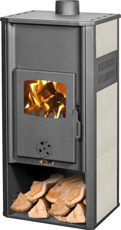 Krbové kachle Ambasador / ROMA E - 22 kW s výmenníkom tepla - béžová