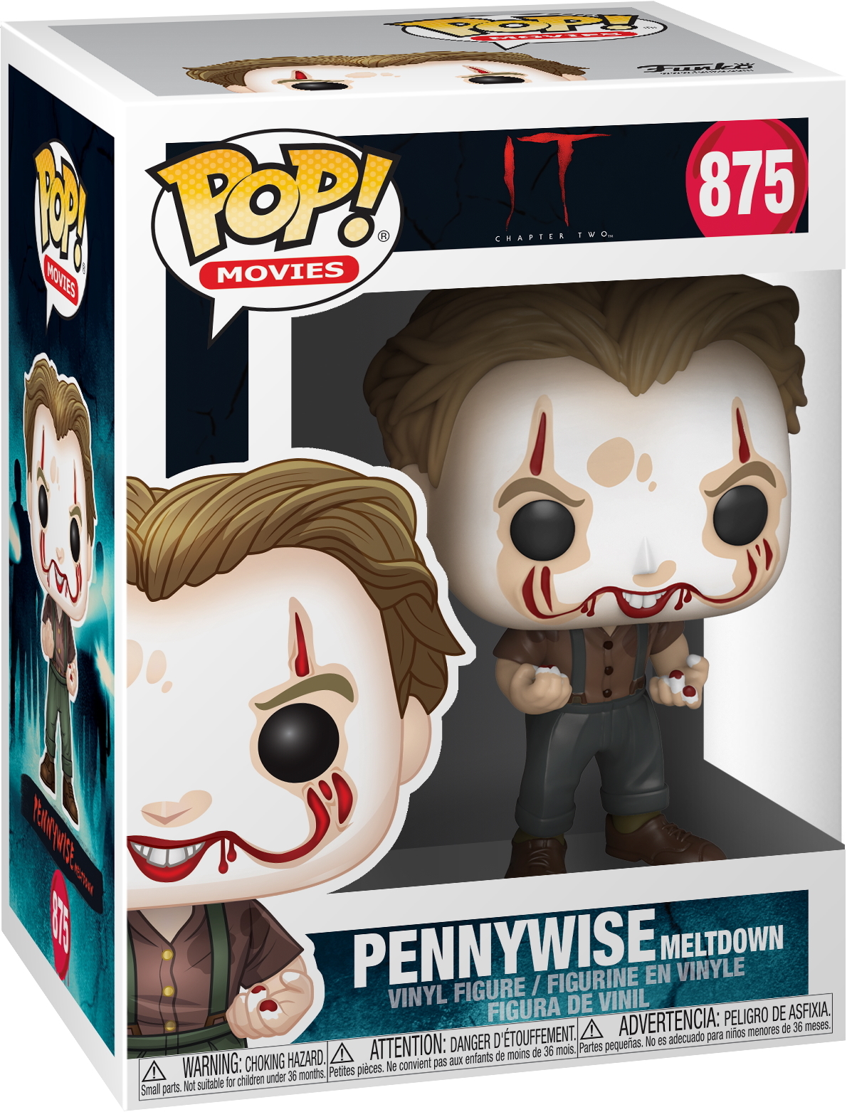 IT - Pennywise Meltdown 875 - Funko Pop! - Vinyl Figur 45658